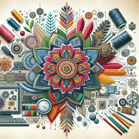 Unlock Creative Potential: Embrace Digital Embroidery with First Trim's Premium Threads