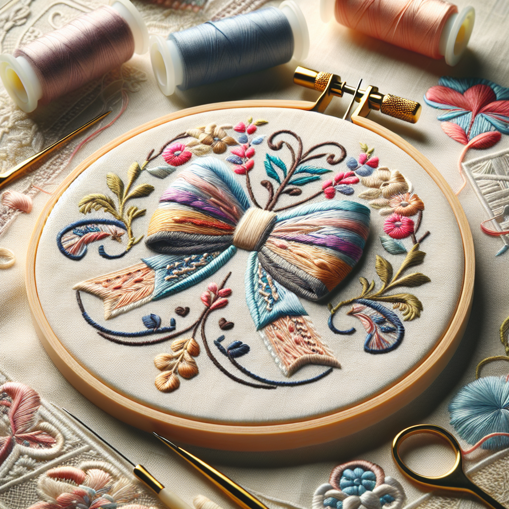 Transform Sweaters with Trendy Side Seam Appliqué Bows: A Step-by-Step Embroidery Guide from First Trim