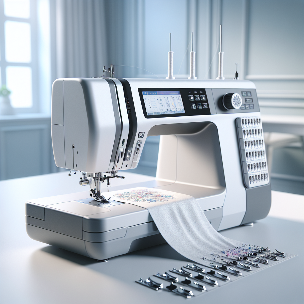 Discover the Husqvarna Viking Designer Topaz 50: Ultimate Embroidery Machine for Creativity and Versatility