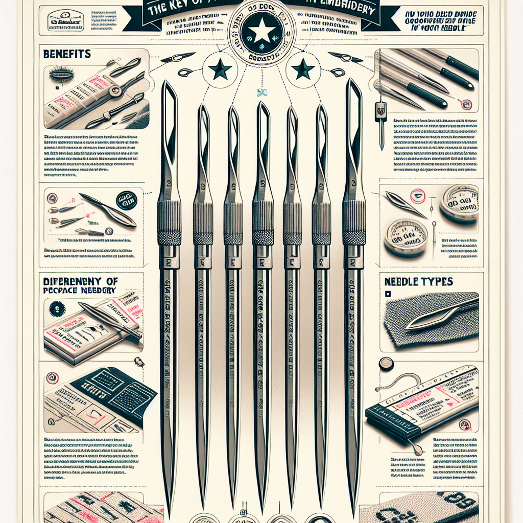 Why Groz Beckert Needles Are Essential for Perfect Embroidery - First Trim Guide