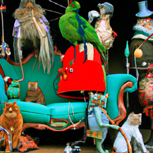 Deborah Simon's Fusion of Taxidermy, Toys, and Sculpture: Exploring the Intriguing World of Mixed Media Artistry
